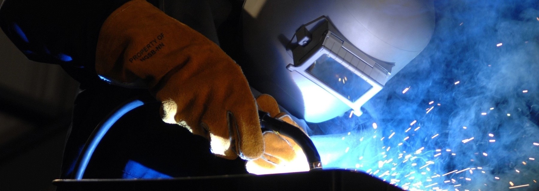 TOKO Welding Safety - Professional welder using TOKO welding rods and welding wire